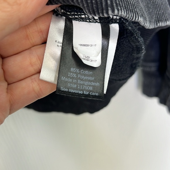 Simply Vera Wang - David Bowie Rebel Rebel Graphic Stonewashed Sweatshirt XS - Picture 9 of 10